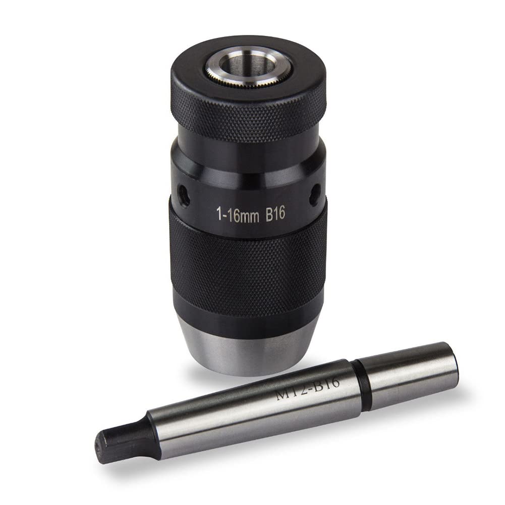 Mandrino Autoserrante Senza Chiave 1-16 Mm con Albero MT2 in