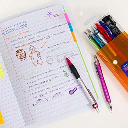 Bazic Mechanical Pencil 0.7Mm Marc Soft Grip, Latex Free Eraser, Smooth Writing Pencils Lead For Drafting Drawing Sketching (3/Pack), 2-Packs #TOP5