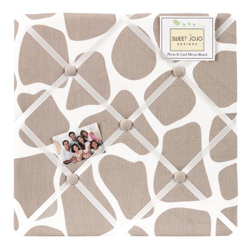 Sweet Jojo Designs Giraffe Fabric Memory/Memo Photo