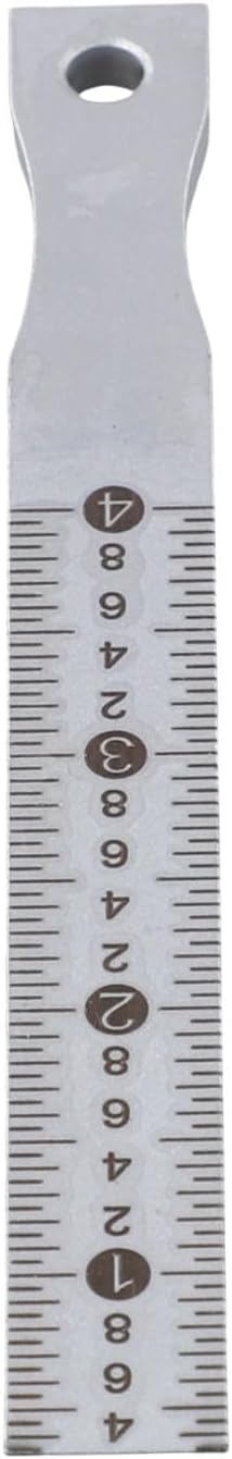 Professional Grade Taper Feeler Gauge Designed to Meet Various Measuring Needs in Construction and Automotive Fields (0.2-4mm)