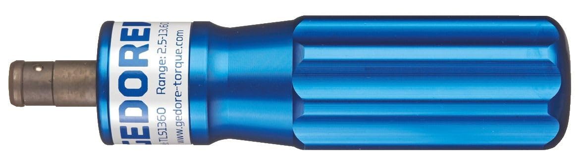 GEDORE Destornillador dinamométrico 1/4" 50-406 cNm 015640 rojo