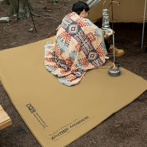Matelas de camping en tissu Oxford imperméable et ultra résistant
