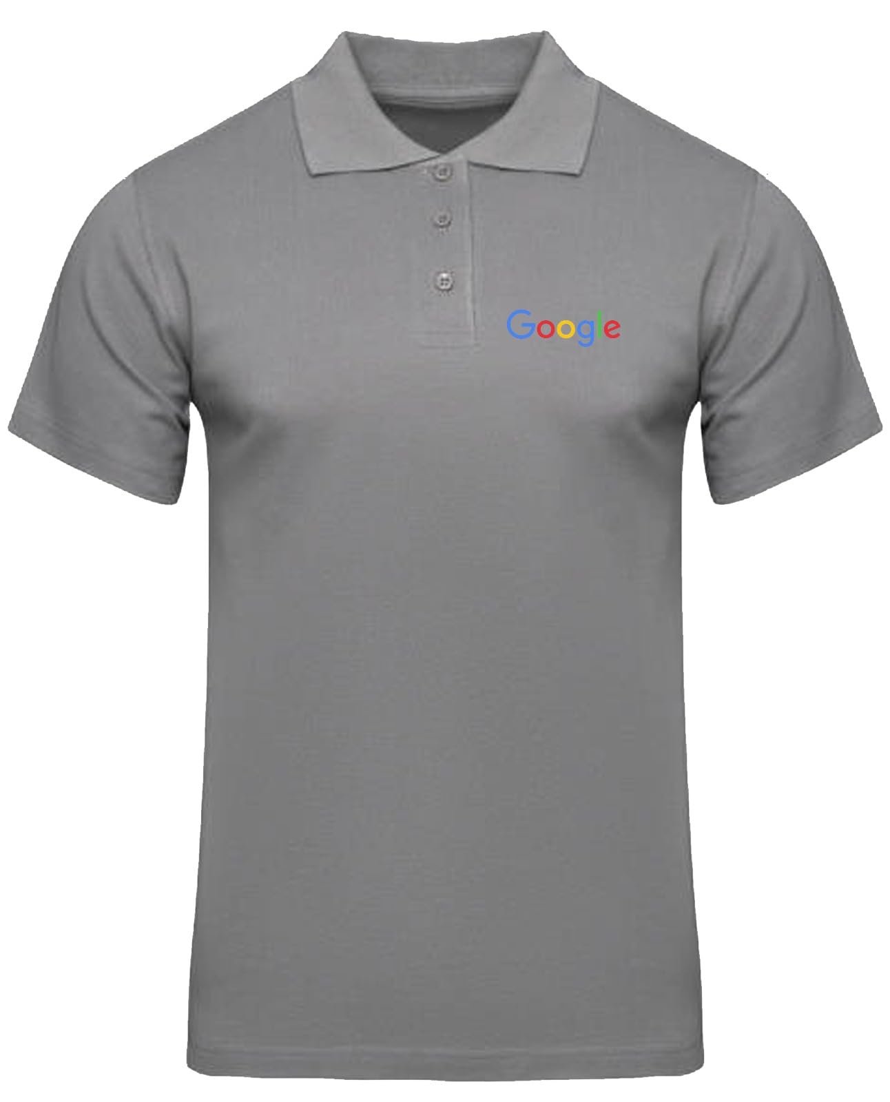 american apple Google Logo Printed Polo/Collar Half Sleeve T-Shirt for Google Staff Employee Promotion T Shirt for Men and Women-picture-18