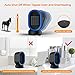 AUZKIN Small Space Heater Oscillating Heater, Fast Heating Ceramic Desk Heater With Overheat Protection,Tip-Over Protection For Office