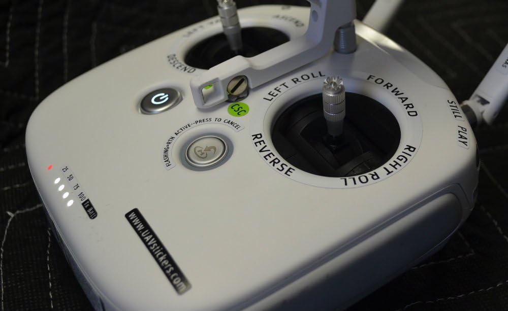 DJI Phantom 3 Basic ID Sticker Set/Controller & Aircraft Stickers