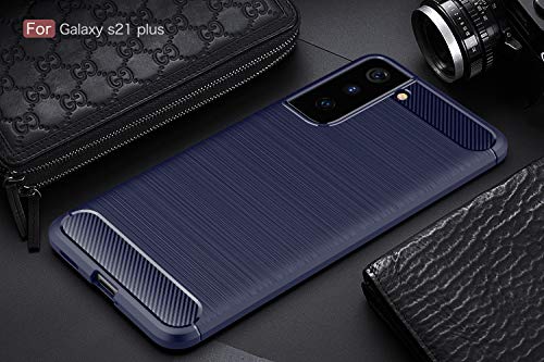 Coque Samsung S21 Plus texture carbone pour le bureau