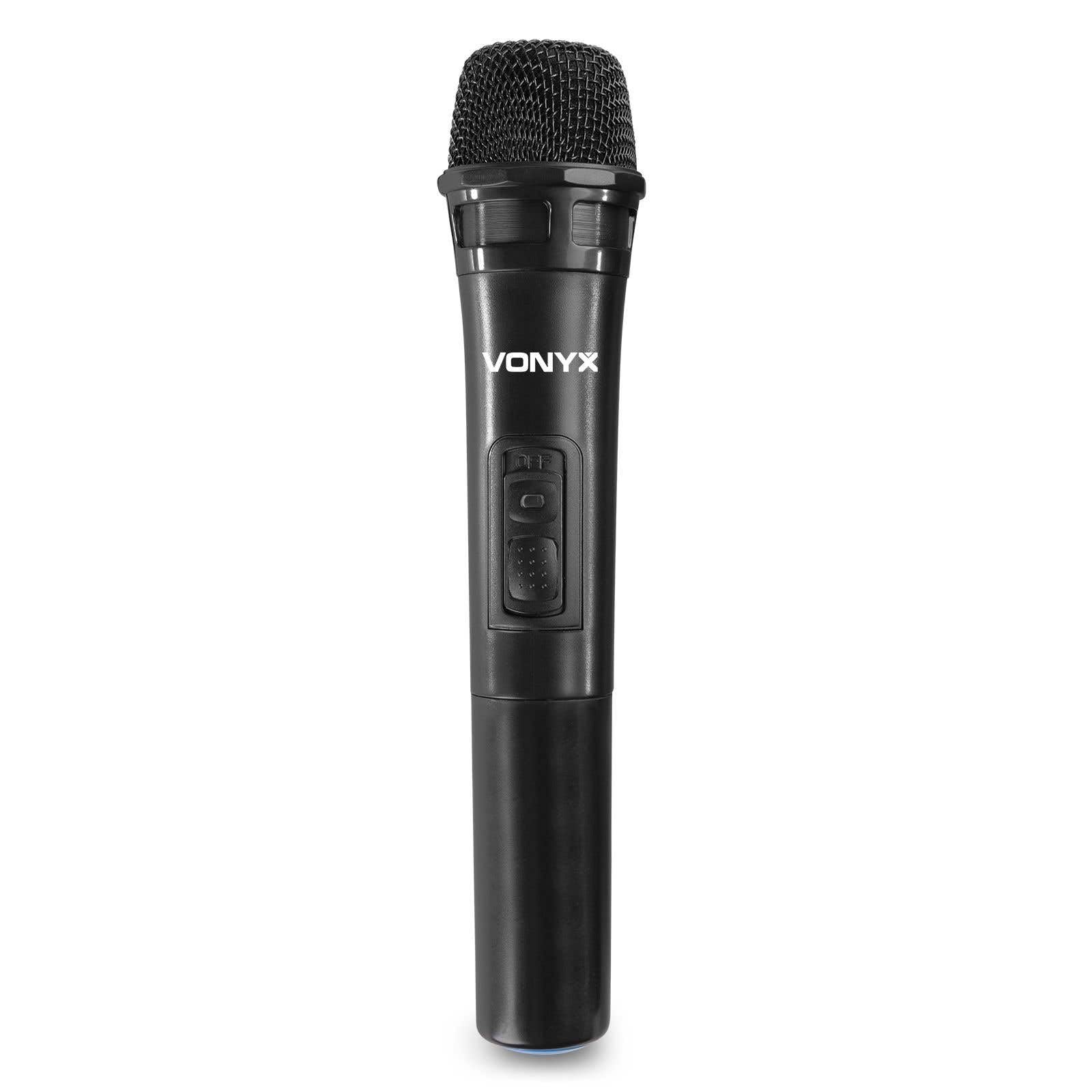 Portable speaker met Bluetooth - Vonyx VSA500-BP - met draadloze microfoon en headset microfoon - 800W