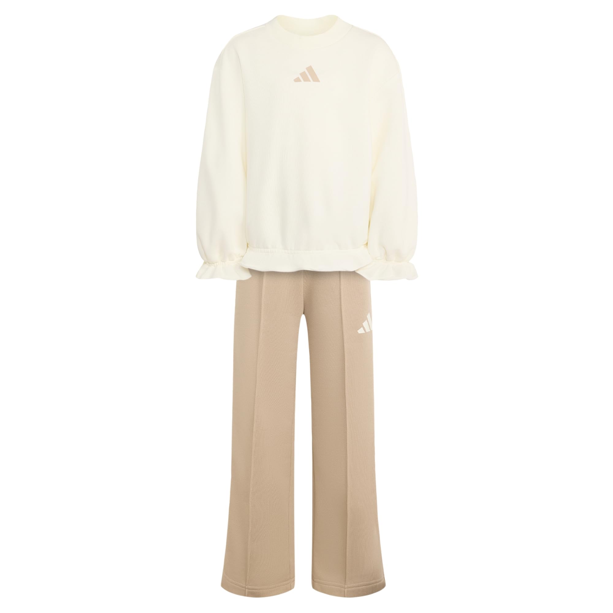 adidas Unisex Kids Seasonals Sweatset, Rüschen