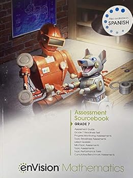 Paperback enVision Mathematics, Assessment Sourcebook Grade 7, c. 2019 9781418269548, 1418269549 Book