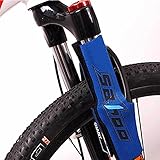  SAHOO - Protección para horquilla de bicicleta, delantera, para el cuadro