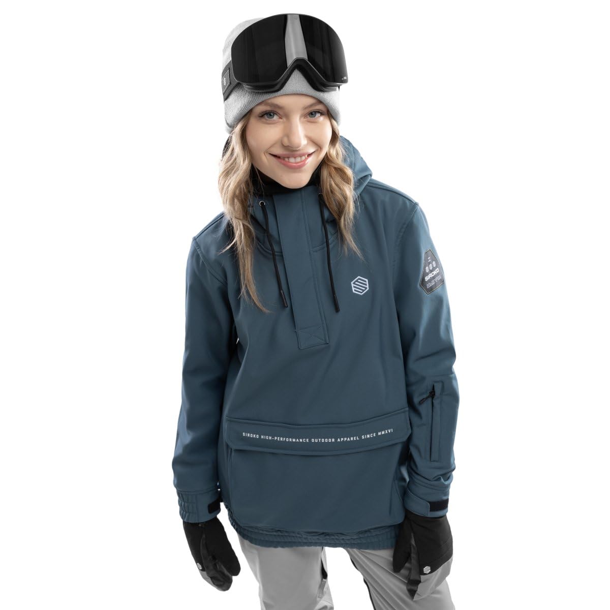 SIROKO Chaqueta para snowboard/esquí esquí y nieve W3-W Celsius Azul