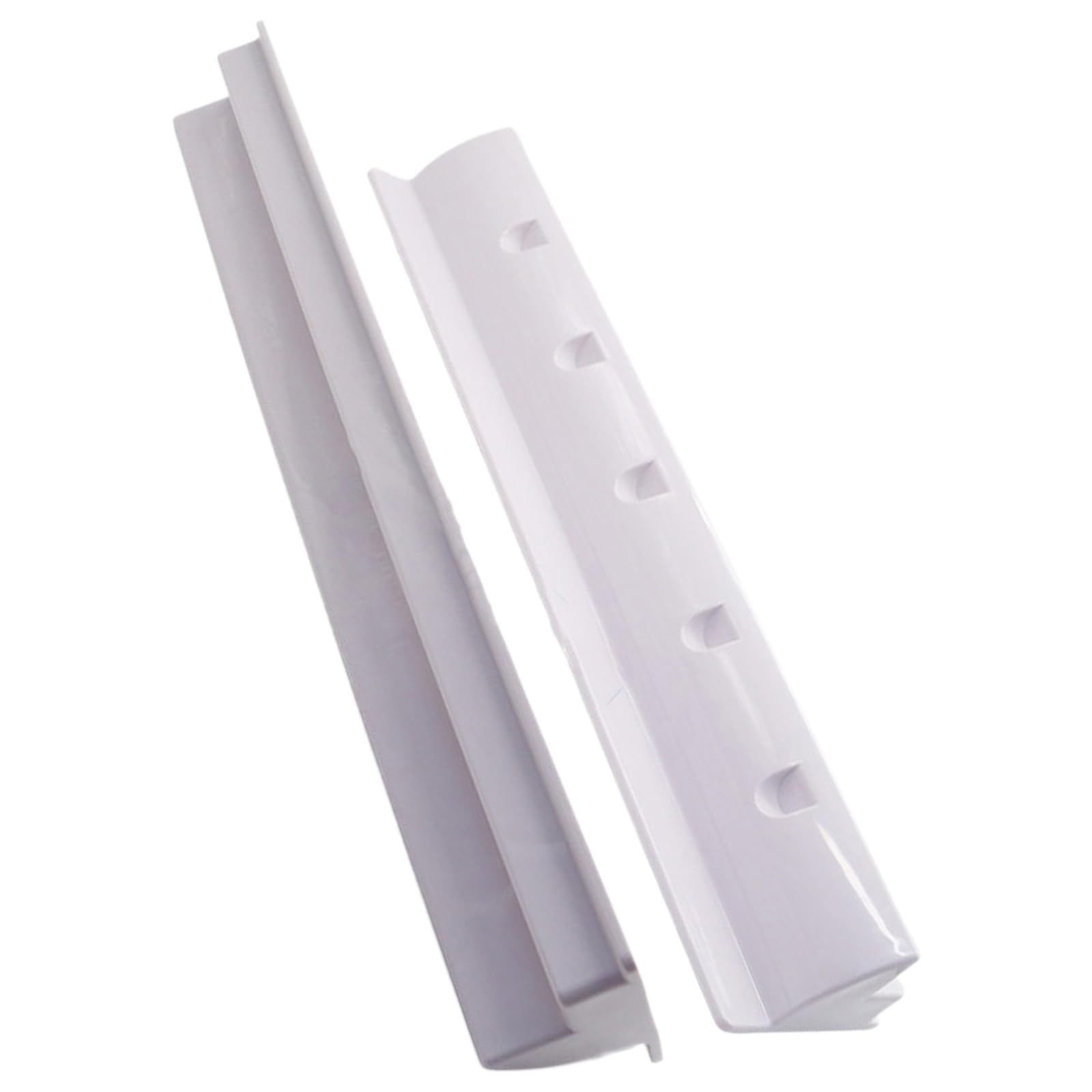 2 Pezzi Supporto per Pannelli Solari da Tetto in ABS Bianco