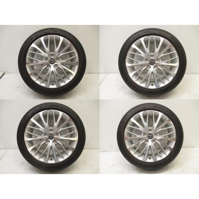 ◇送料込み◇ 18inch ブラポリ　新品ホイール4本 HOT STUFF（ホットスタッフ） 18インチ 5穴 114.3/100 7J/7.5J/8J