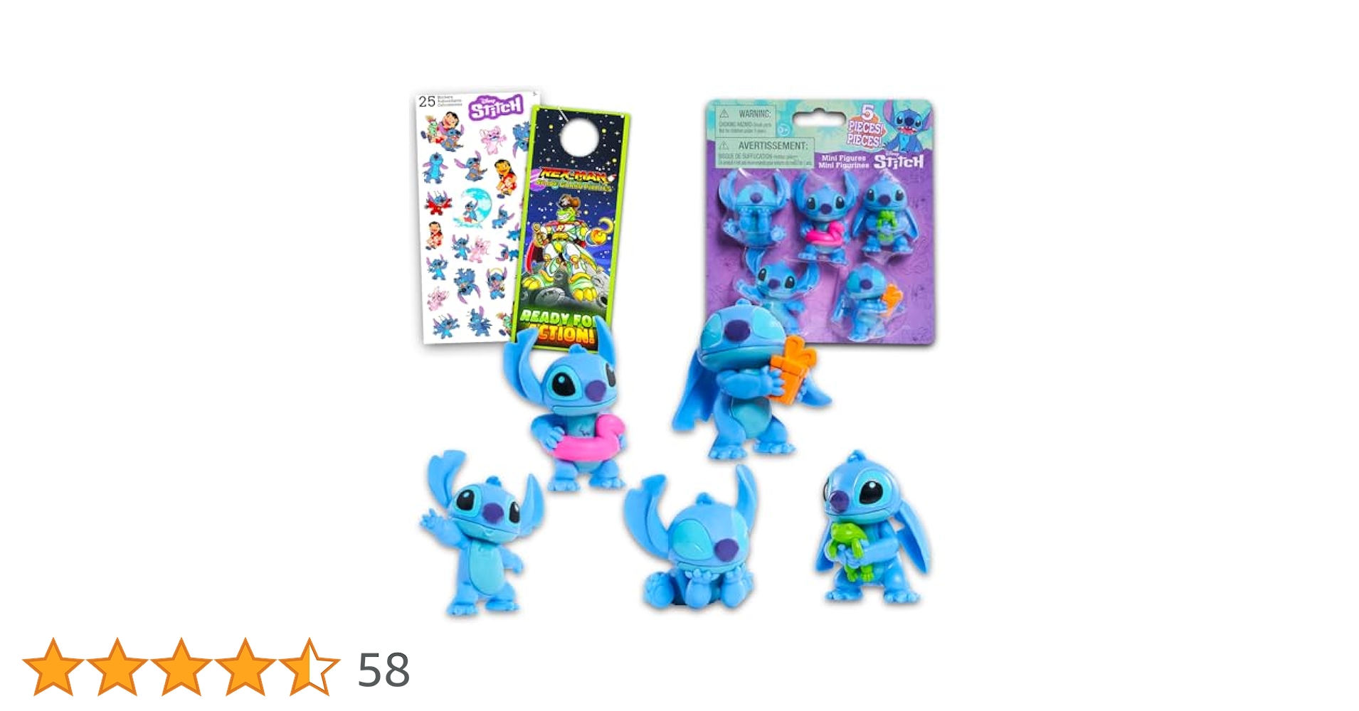 ディズニー キャラクター ステッチ ボタン ミニポリストーン フィギュア 全5種 ディズニー キャラクター ステッチ ボタン ミニポリストーン