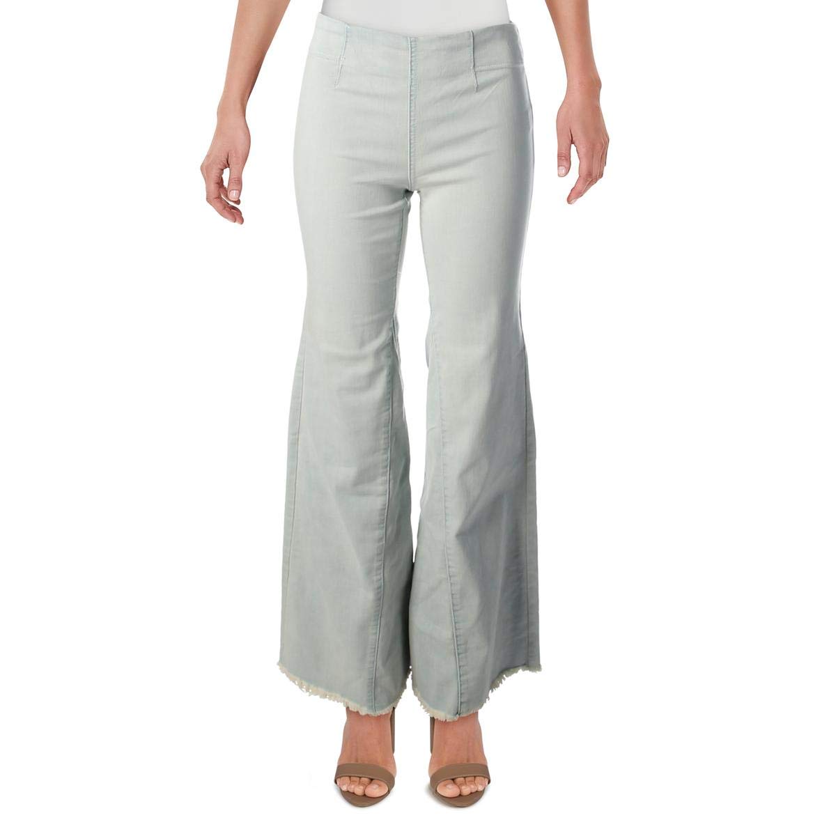 Free People Wide-Leg Pull-On Pants