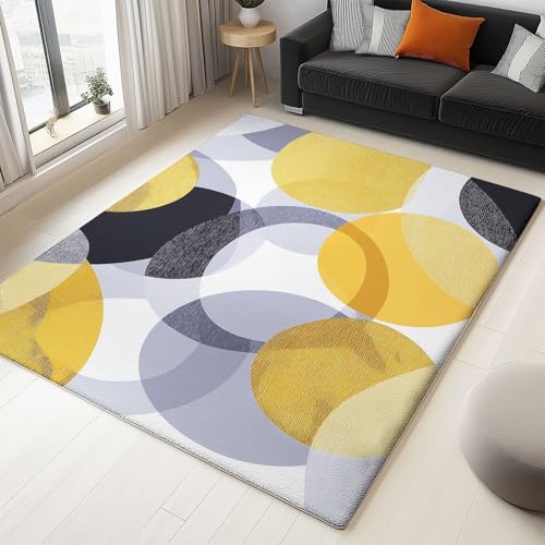 Stile moderno: Il design moderno si integra perfettamente con l'arredamento della vostra casa. Caratterizzato da design originali, motivi unici e lavorazione di qualità, questo tappeto aggiunge calore e un tocco di lusso a qualsiasi stanza. Perfetto per camera da letto, suite per gli ospiti, sala da pranzo, sala giochi o passaggi interni ed esterni.