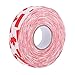 Baoblaze Ruban Adhésif de Poignée de Bâton de Hockey sur Glace Bande Protection Antidérapant Étanche Grip Tape - Feuille D'érable Rouge, 2,5 cm x 25 m