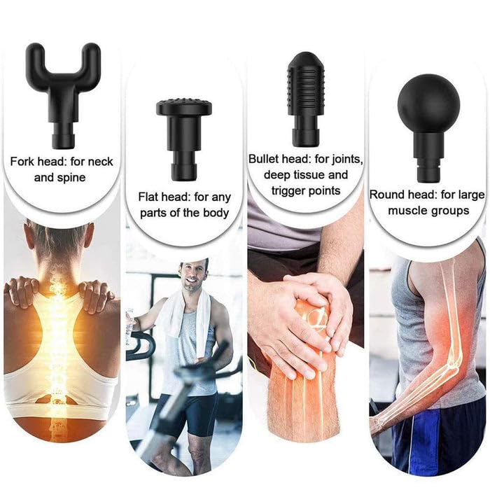 Oblivion Ultragun Massage Gun For Full Body | Deep Tissue Percussion Body Massage Machine for Pain Relief Professional Handheld Massager for Muscle Recovery, Tension Relief, Interchangeable Heads Oblivion Ultragun Massage Gun For Full Body | Deep Tissue Percussion Body Massage Machine for Pain Relief Professional Handheld Massager for Muscle Recovery, Tension Relief, Interchangeable Heads