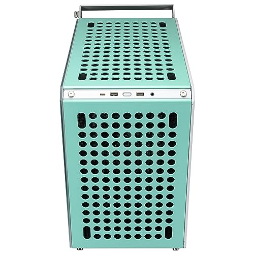 Qube 500 Flatpack - Case PC Mid-Tower ATX, Modulare, 1 Ventola Posteriore SF ARGB Preinstallata 120mm, Supporto GPU Verticale, per Schede Madri EATX, Doppi Radiatori 280mm - Macaron - Case PC - Immagine 9