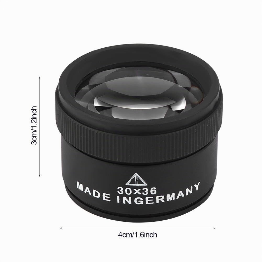 Loupe de Bijoux Professionnelle 30X, Loupe de Bijoux à Lentille Optique Loupe D'Oeil Bijoutier Outil D'Inspection de Timbre Collection de Pièces de Loupe de Bijoux Professionnelle 30X, Loupe de Bijoux à Lentille Optique Loupe D'Oeil Bijoutier Outil D'Inspection de Timbre Collection de Pièces de