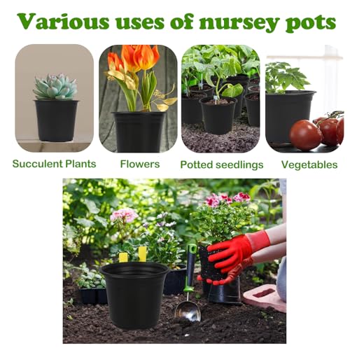 Taqixi 100 Packs Nursery Pots thumb #6
