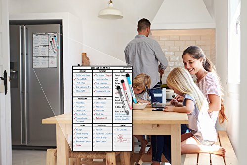 Lavagna magnetica A3 planning settimanale per