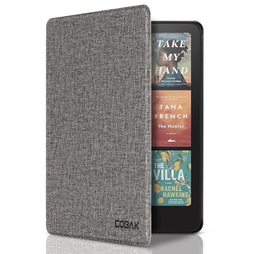 Image of CoBak Case for 7 inch E-Readers - All New PU Leather Cover with Auto Sleep Wake Feature for E-Readers 2024 Released