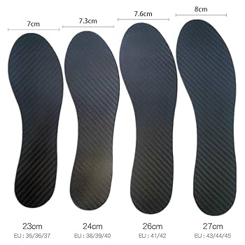 中敷 カーボン CFインソール2.0 / カーボンファイバーインソール 中敷き