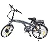 ePals E-bike, vouwfiets, 20 inch, met 8 ondersteuningsniveaus en vele displayfuncties, tot 25 km/u, van aluminium…