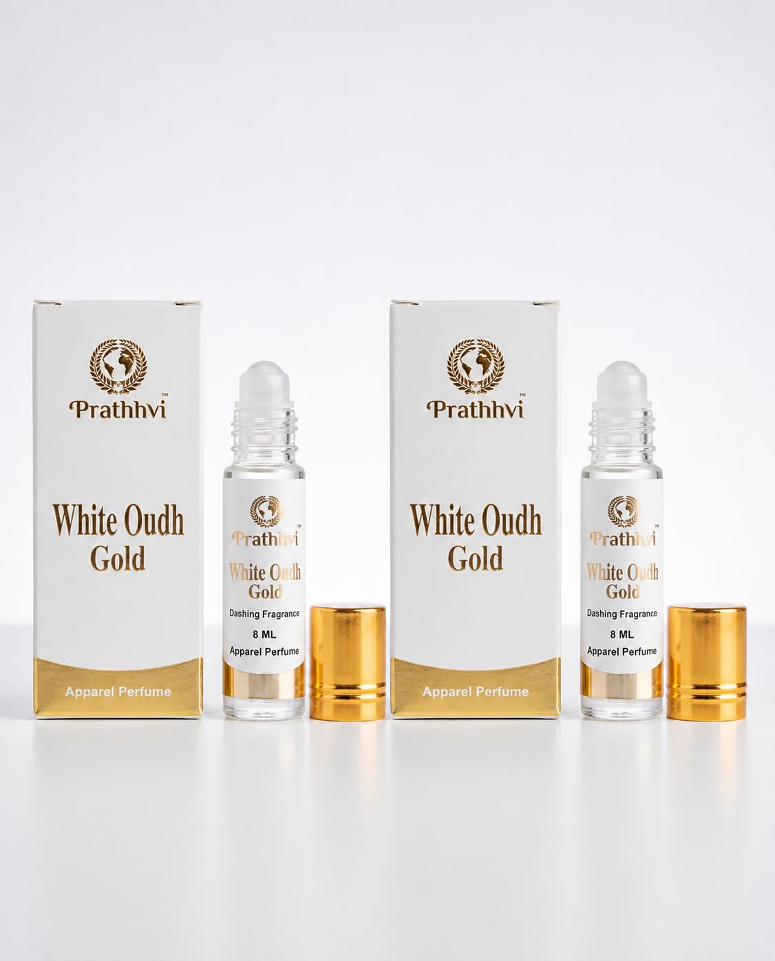 White Oudh Gold Attar Roll-On Perfume Oil - 8 ml | Daily Wear pack of 2 | White Oudh Gold Attar Roll-on Alcohol-Free, Roll-On Perfume Oil, Long-Lasting Fragrance, Unisex, Travel-Friendly,-image-47
