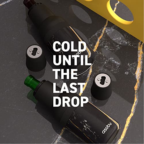 Asobu Frosty Beer Holder 2 Go Vacuum Insulated Double Walled Stainless Steel Beer Can And Bottle Cooler With Beer Opener Eco Friendly And Bpa Free(Midnight Marble) #TOP2