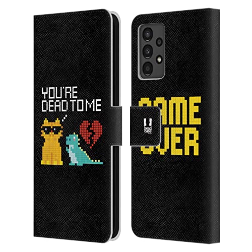 Carcasa de cuero tipo libro Samsung Galaxy A13 protectora cartera plegable 2022