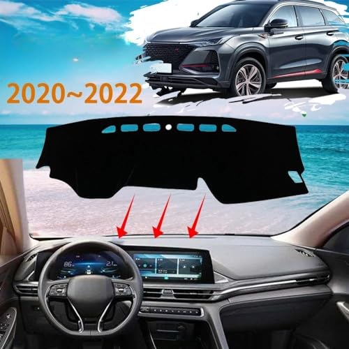Tapis protection de tableau de bord Changan CS75 Plus isolant thermique et UV