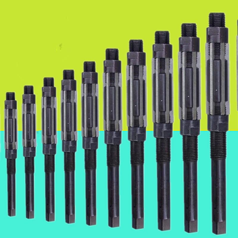 QUNINE Alesatore Manuale Regolabile HSS 1PC Gamma di Dimensioni Utensile da Taglio per Macchina per alesatore Manuale in Acciaio Legato (10/12/15/17/19/20/21/23/25/26mm) (Dimensioni : 17-19) (17)