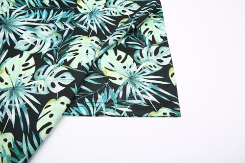 Alex Vando Mens Hawaiian Golf Shirt Moisture Wicking Digital Print Golf Shirts for Men