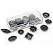 Matfer Bourgeat Plastic Individual Mini Chocolate Molds, Assorted Shapes, 50PK Clear 332001