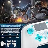 Wireless for PS5 Controller, Compatible with PS5/PS4/PC/iOS/Switch, 1000mAh Battery, Adjustable Turbo, Dual Shock Vibration, 6-Axis Motion Sensor, 3.5mm Headphone Jack for PlayStation 5 Controller - Image 5