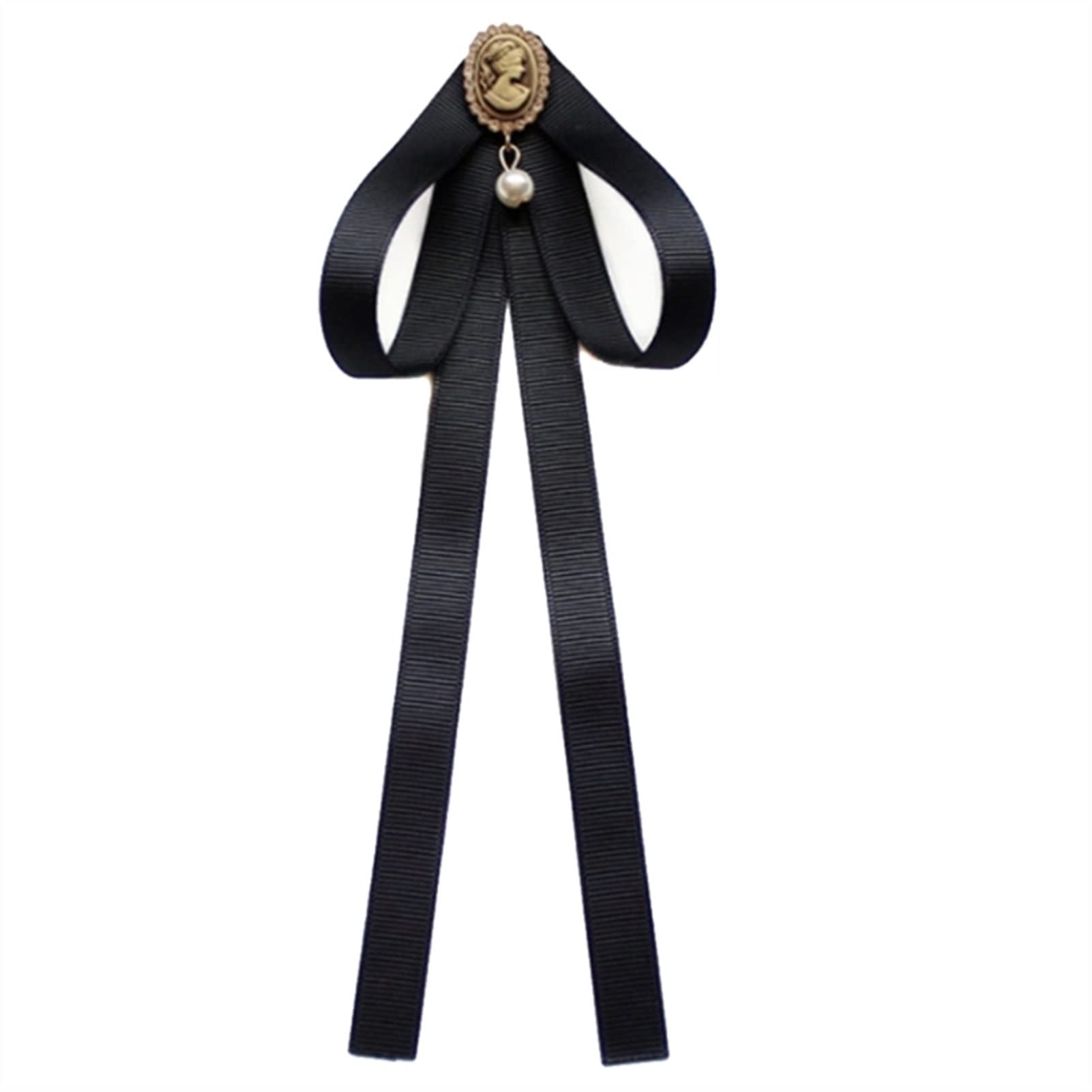 Damen Schleifen Brosche Samt - Große Fliege Für Kragen & Kleidung 10x10cm