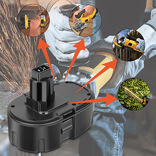 Jyjzpb 2Pack 4.5Ah Dc9096 Dc9098 For Dewalt 18V Xrp Battery Replacement Dc9099 Dw9098 Dw9099 Dw9095 Dw9096 De9039 For Dewalt 18 Volt Xrp Cordless Power Tools #TOP7