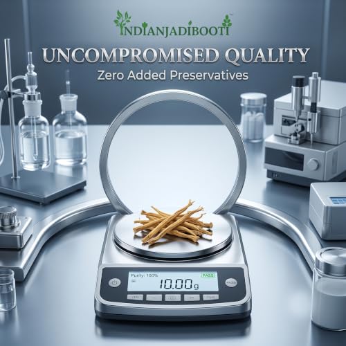 Image of IndianJadiBooti Shatavari Yellow (Asparagus racemosus) | Natural Satavar Herb For Hormonal Balance & Reproductive Health | 400 Grams