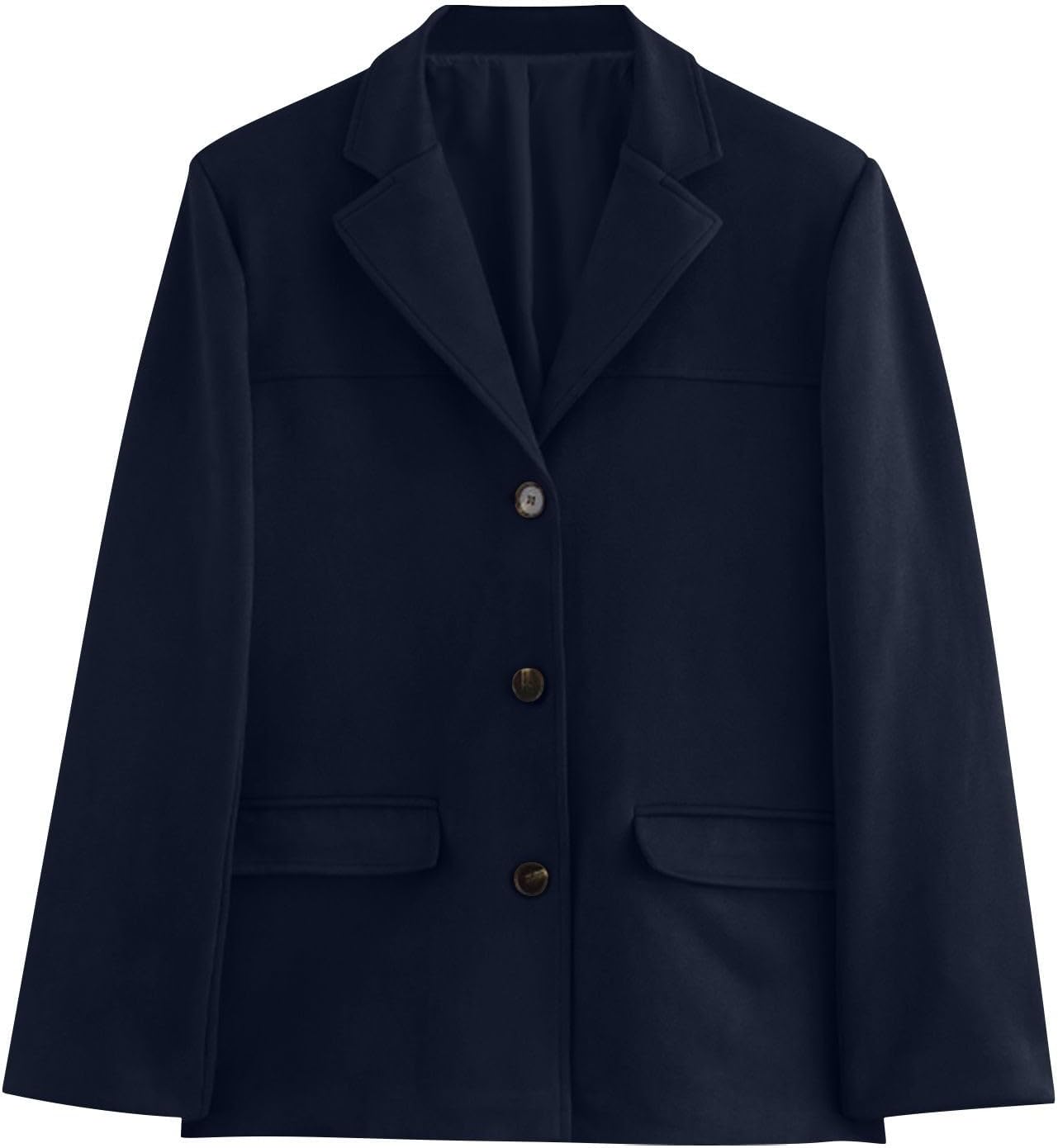 Suede Jackets for Women 2024 Brown Faux Leather Jacket Old Money Aesthetic Suede Blazer Y2K Outerwear Winter Coat