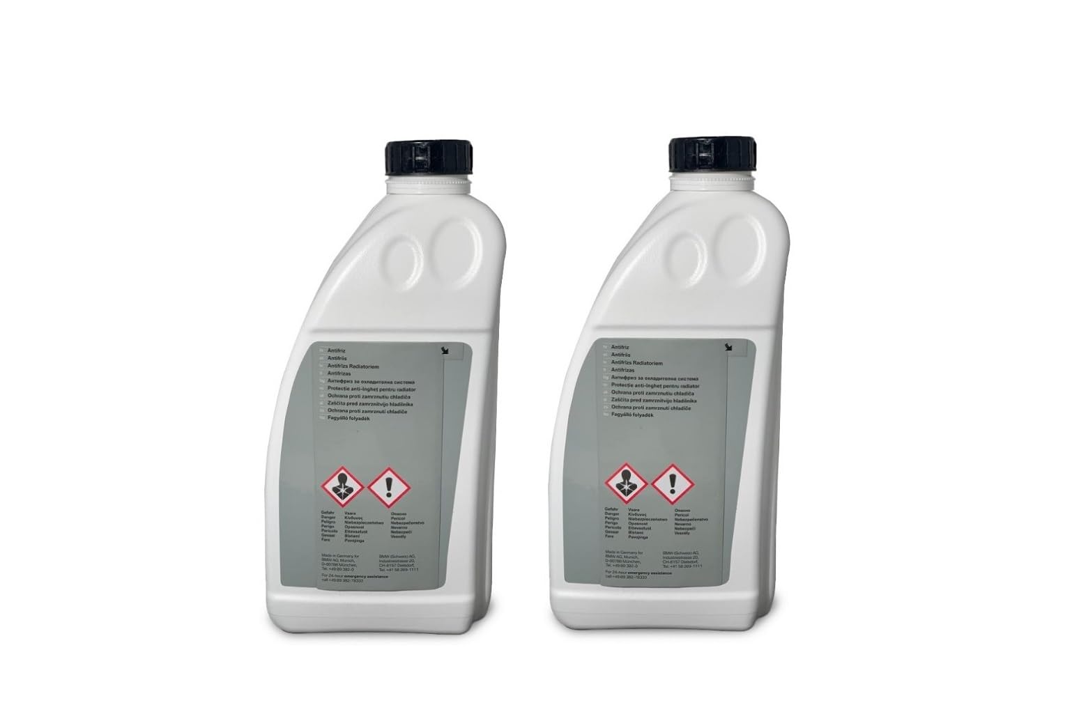 Original BMW enfriador Protección contra Heladas Azul/Verde – 2 x 1,5 litro.