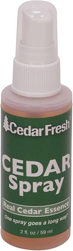 HOUSEHOLD ESSENTIALS 81702 Cedar Power Spray, 2 onzas (el embalaje puede variar)