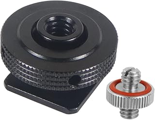 BGNing Cold Shoe Mount Adapter Base with 1/4