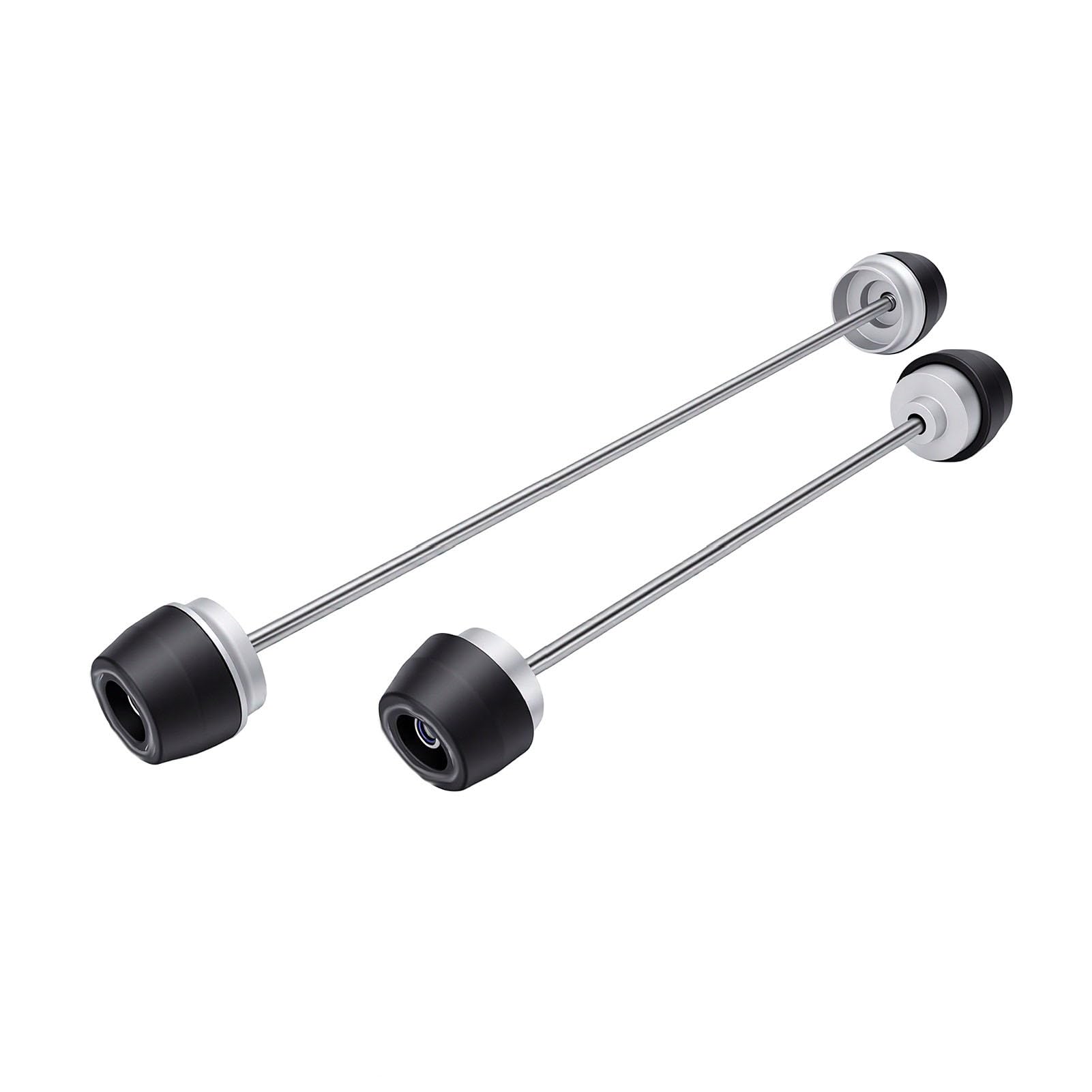 KIMISS Achsschützer Vorn Hinten, Radschutz Slider Satz for Motorrad