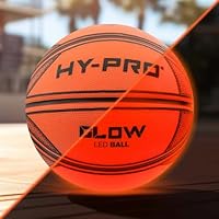 Hy-Pro LED Glow Light Up Basketball - Impact Activated Glow in the Dark Ball with Auto Shut Off, Official Size 7, Professional Grip, Basketball Gifts for Kids & Adults, Indoor & Outdoor Basketball