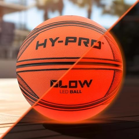 Hy-Pro LED Glow Basketball with Auto Shut Off Cover