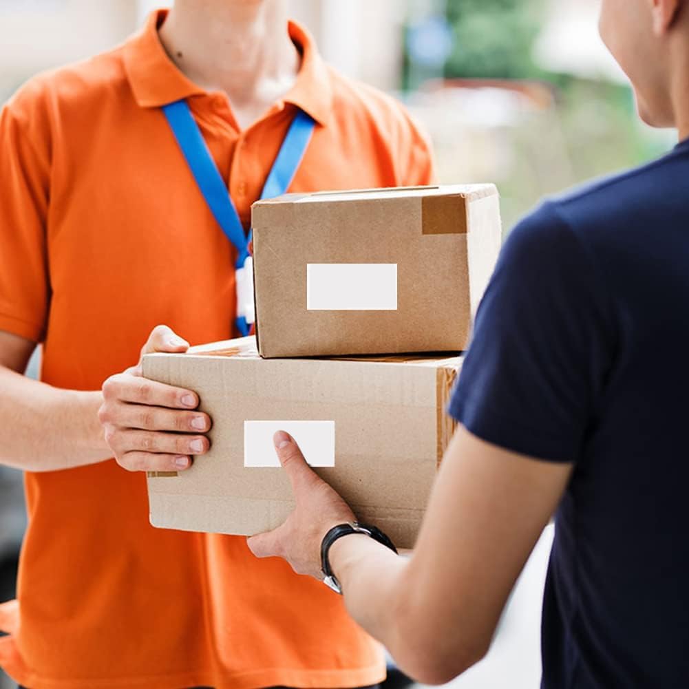 Duofire Adesivi per spedizioni di etichette di Logistica A4 (900 fogli) 44 etichette 48,5 x 25,4 mm su A4 (1 x 1,9 pollici)