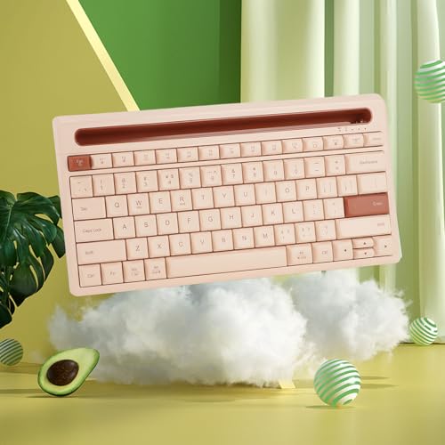 Clavier ordinateur portable et tablette Dpofirs 79 touches Bluetooth sans fil silencieux compact - 3