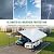 Heavy Duty 20x20 FT Metal Carport for 2 Cars - All-Weather Car Garage Kit with Reinforced Frame and Safe Boat Cover, Car Canopy Shelter for Yard Protection (White)